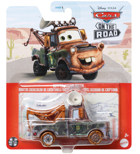 DISNEY CARS DIECAST - On the Road - Cryptid Buster Mater