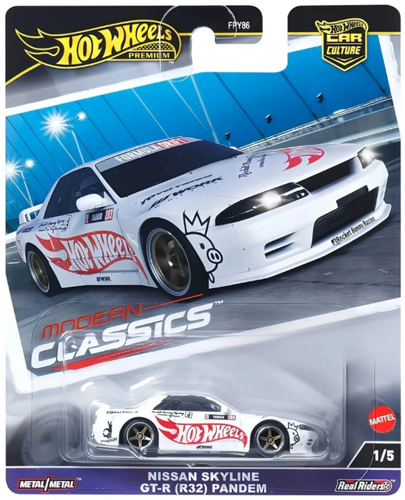 HOT WHEELS DIECAST - 2025 Modern Classics - Nissan Skyline GT-R R32 Pandem