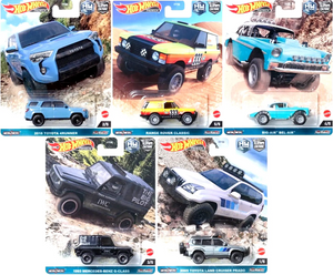 HOT WHEELS DIECAST - Car Culture Off Road set of 5