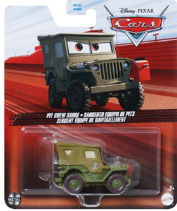 DISNEY CARS 2 DIECAST - Pit Crew Member Sarge