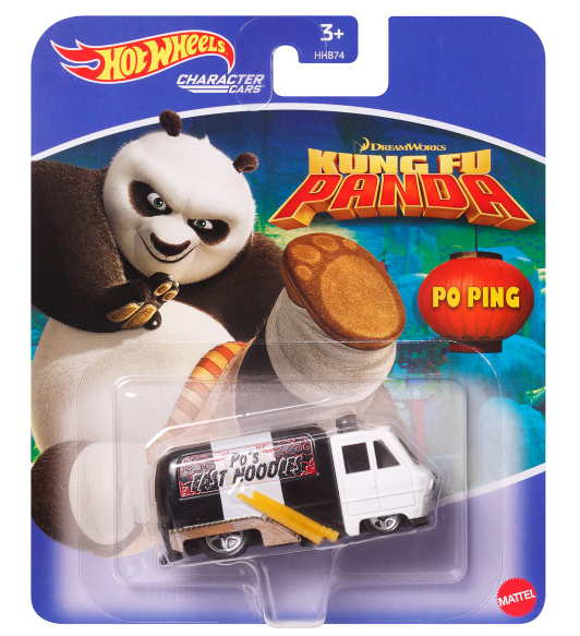 HOT WHEELS DIECAST - Dreamworks Kung Fu Panda - Po Ping