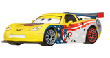 DISNEY CARS DIECAST - Race and Rescue Jeff Gorvette