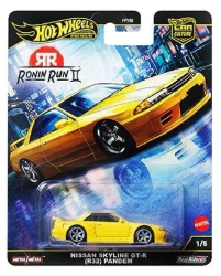 HOT WHEELS DIECAST - Ronin Run II - Nissan Skyline GT-R R32 Pandem