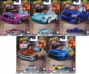 HOT WHEELS DIECAST - Boulevard Series Case W Number 101-105 set of 5