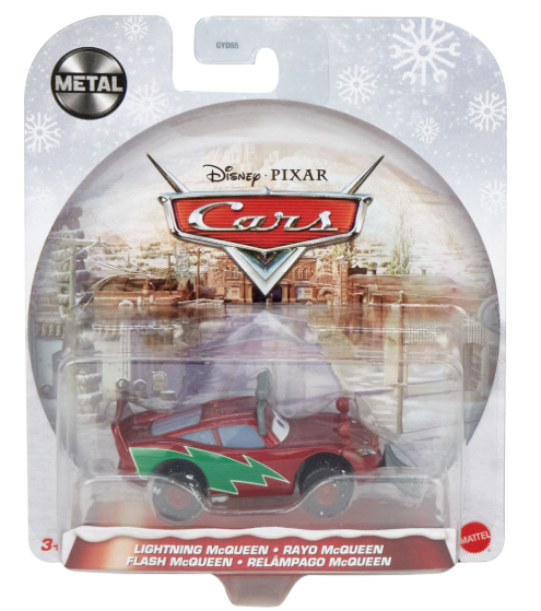 DISNEY CARS DIECAST - Wintertime Cruiser Lightning McQueen
