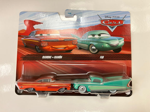 DISNEY CARS DIECAST - Flo and Sunset Ramone