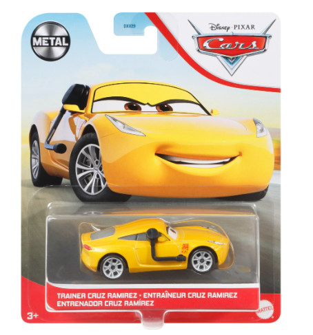 DISNEY CARS 3 DIECAST - Trainer Cruz Ramirez