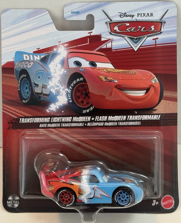 DISNEY CARS DIECAST - Transforming Lightning McQueen