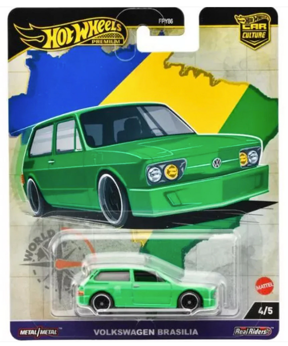 HOT WHEELS DIECAST - World Tour Volkswagen Brasilia