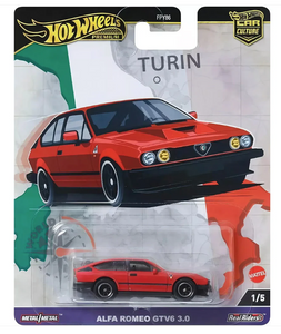 HOT WHEELS DIECAST - World Tour Alfa Romeo GTV6