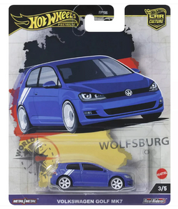 HOT WHEELS DIECAST - World Tour Volkswagen Golf MK7