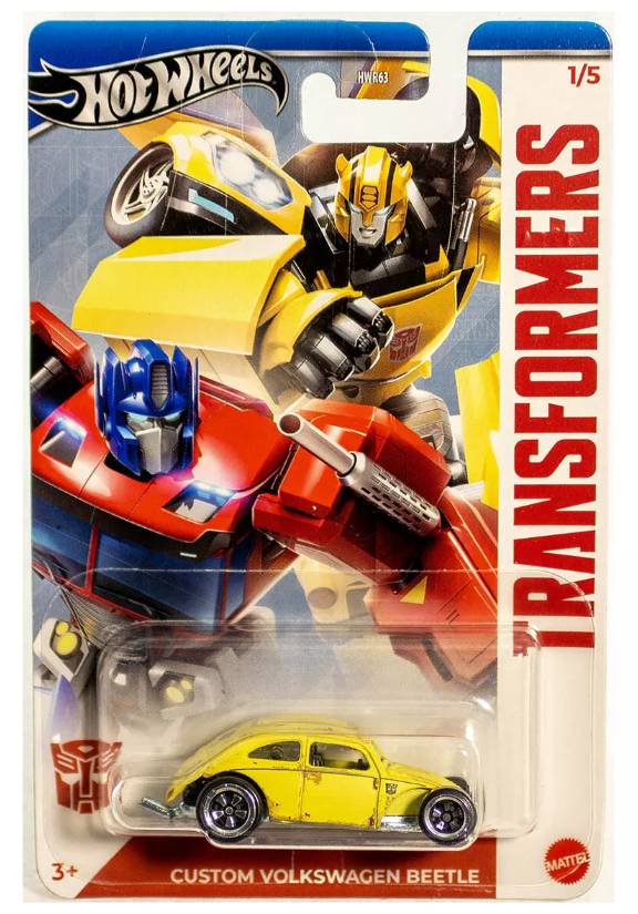 HOT WHEELS DIECAST - Transformers Custom Volkswagen Beetle