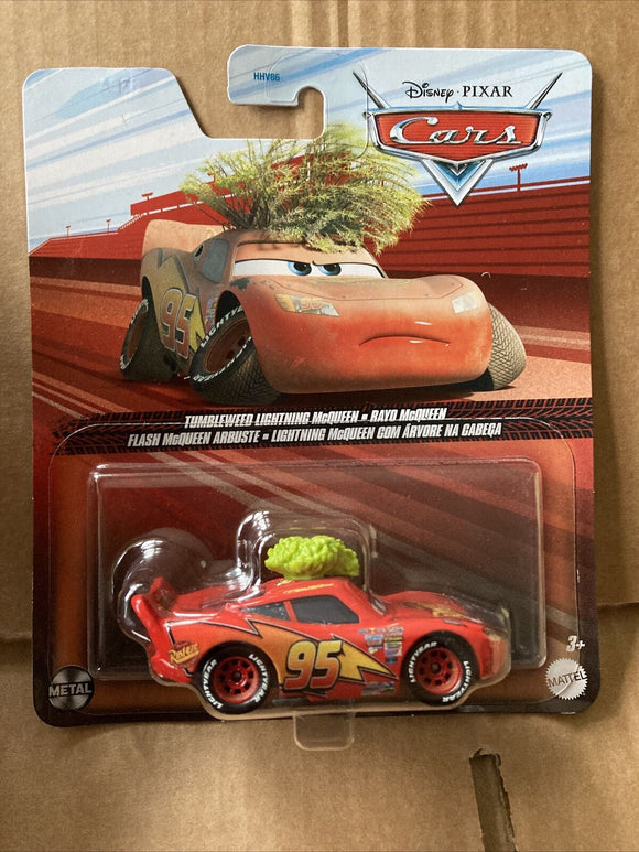 DISNEY CARS DIECAST - Tumbleweed Lightning McQueen