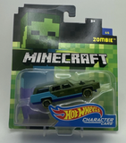 HOT WHEELS DIECAST - Character Cars Minecraft Zombie