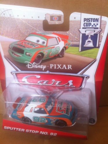 DISNEY CARS DIECAST - Sputter Stop No. 92 aka Murray Clutchburn