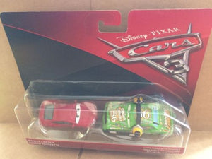 DISNEY CARS 3 DIECAST - Natalie Certain and Chick Hicks With Headset