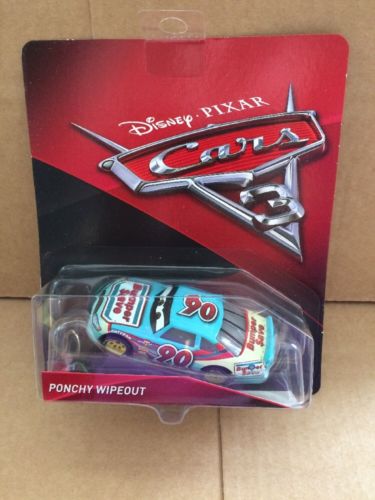 DISNEY CARS 3 DIECAST - Ponchy Wipeout aka Bumper Save