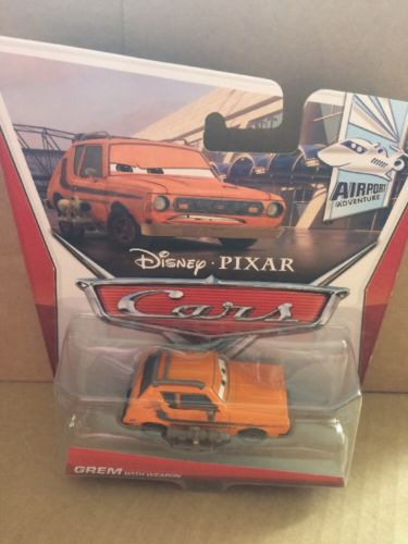 DISNEY CARS DIECAST - Grem With Weapon