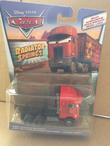 DISNEY CARS DELUXE DIECAST - Jerry Recycled Batteries Cab