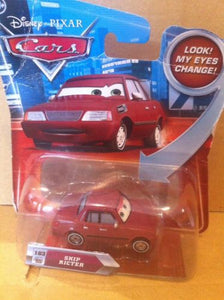 DISNEY CARS DIECAST - Skip Ricter With Changing Eyes