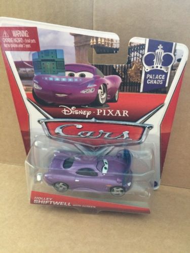 DISNEY CARS DIECAST - Holley Shiftwell With Screen