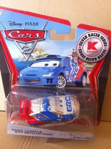 DISNEY CARS DIECAST - Raoul Caroule With Metallic Finish - Silver Racer Series
