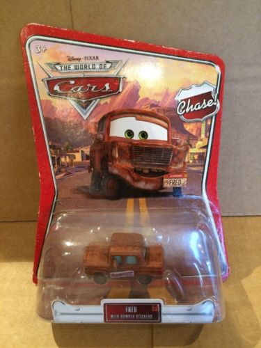 DISNEY CARS DIECAST - Fred with Bumper Stickers