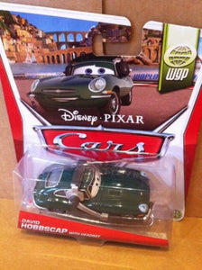 DISNEY CARS DIECAST - David Hobbscap With Headset