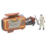 Star Wars The Force Awakens Rey's Jakku Speeder Bike and Figure
