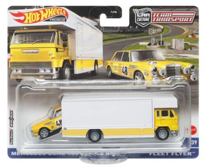 HOT WHEELS DIECAST - Team Transport Mercedes-Benz 300 Fleet Flyer