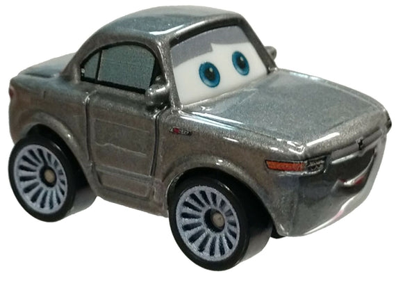 DISNEY CARS DIECAST - 2020 Blind Box Mini Racers No 40 - Silver Sterling