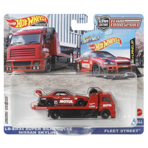 HOT WHEELS DIECAST - Team Transport LB-ER34 Nissan Skyline Fleet Street