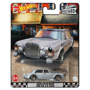 HOT WHEELS DIECAST - Boulevard Series Mercedes Benz 300 SEL 6_8 AMG