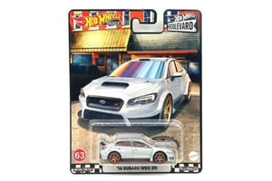 HOT WHEELS DIECAST - Boulevard Series 16 Subaru WRX STI