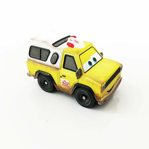 DISNEY CARS DIECAST - 2021 Blind Box Mini Racers No 9 - Dirty Todd Pizza Planet