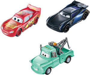 DISNEY CARS Colour Changer - 3 pack with Lightning Mater Jackson