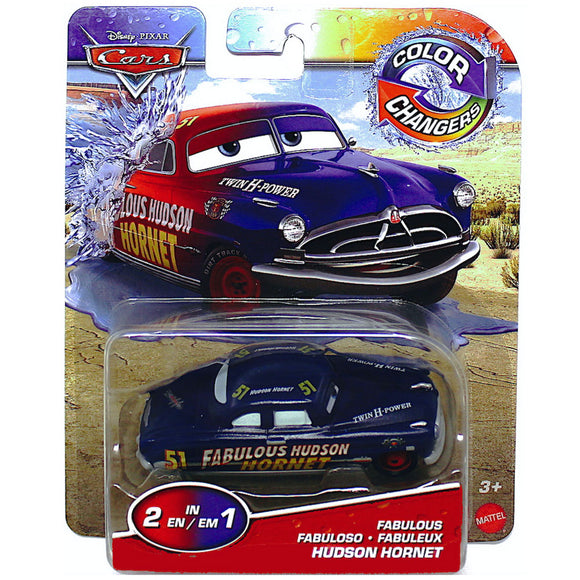 DISNEY CARS Colour Changer - Fabulous Hudson Hornet (red version)
