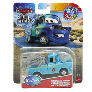 DISNEY CARS Colour Changer - On the Road - President Mater