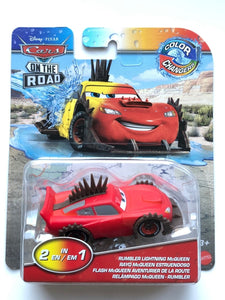 DISNEY CARS Colour Changer - On the Road - Rumbler Lightning McQueen