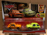 DISNEY CARS DIECAST - Grem and Acer in trouble