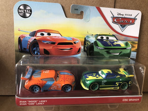 DISNEY CARS 3 DIECAST - Eric Braker and Ryan Laney