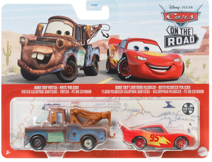 DISNEY CARS DIECAST - On the Road Road Trip LMQ and Mater