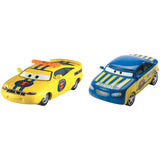 DISNEY CARS DIECAST - Charlie Checker and Race Official Tom