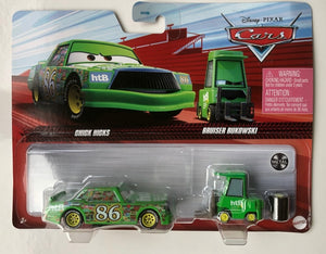 DISNEY CARS DIECAST - Chick Hicks and Bruiser Bukowski