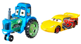 DISNEY CARS DIECAST - Clutch Aid Tractor and Rusteze Cruz Ramirez
