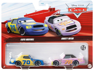 DISNEY CARS DIECAST - Floyd Mulvihill and Crusty Rotor