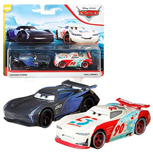 DISNEY CARS 3 DIECAST - Jackson Storm and Paul Conrev