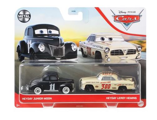 DISNEY CARS DIECAST - Heyday Junior Moon and Leroy Hemming