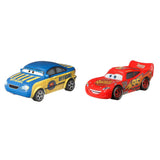 DISNEY CARS DIECAST - Lightning McQueen and Race Official TOM