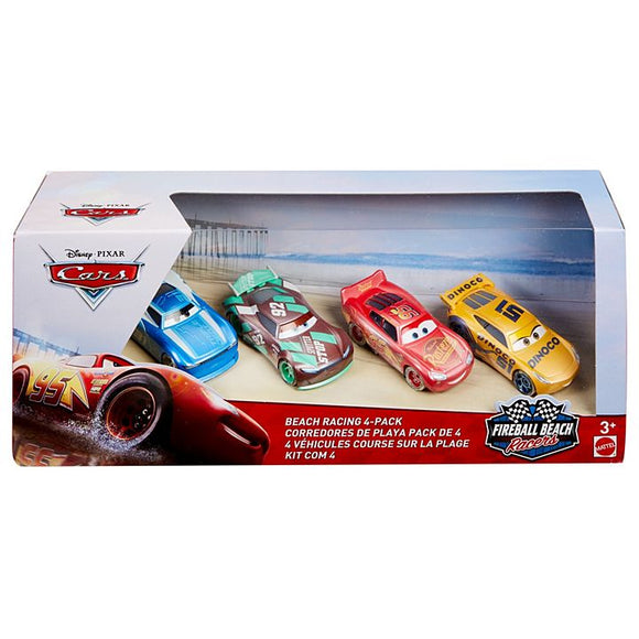 DISNEY CARS 3 DIECAST - Fireball Beach Racing 4-pack GDD11